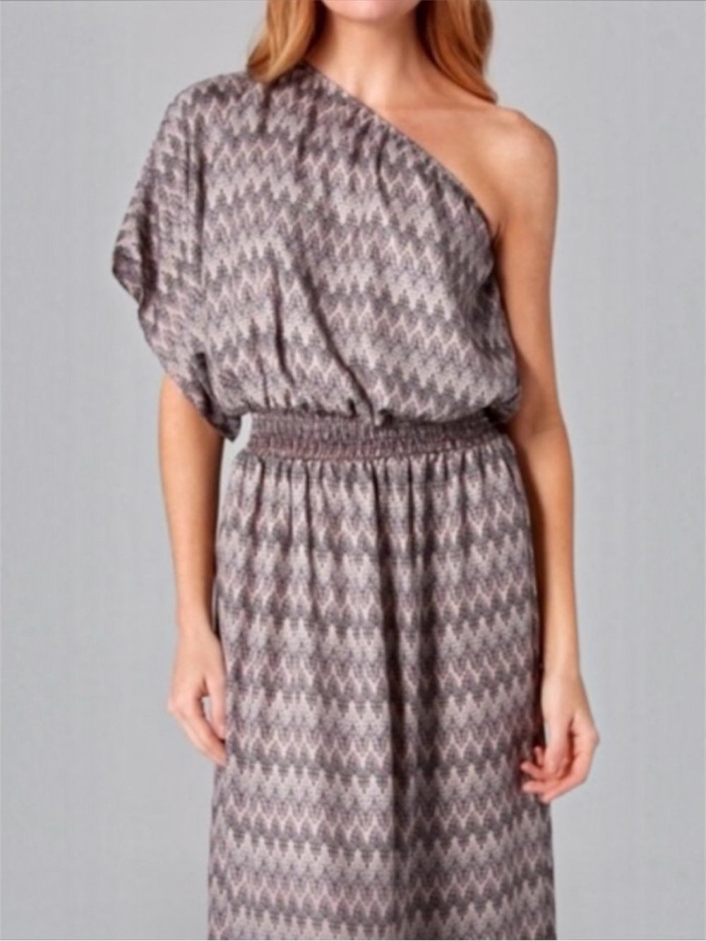 Tbags Los Angeles Shoulder Maxi Dress Flutter Sleeve XS